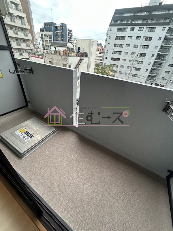 フォレスト西道頓堀 ベランダ