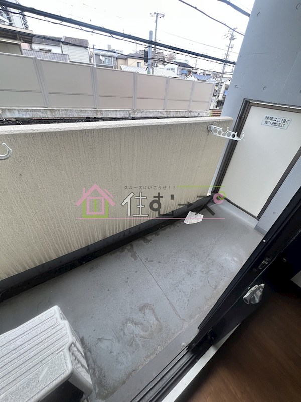 グランディール三津屋 ベランダ