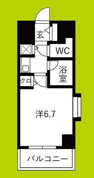 コスモプラザ新大阪 間取り