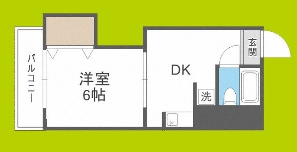 レクシア西中島Ⅲ 間取り