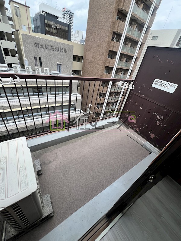レクシア西中島Ⅲ ベランダ
