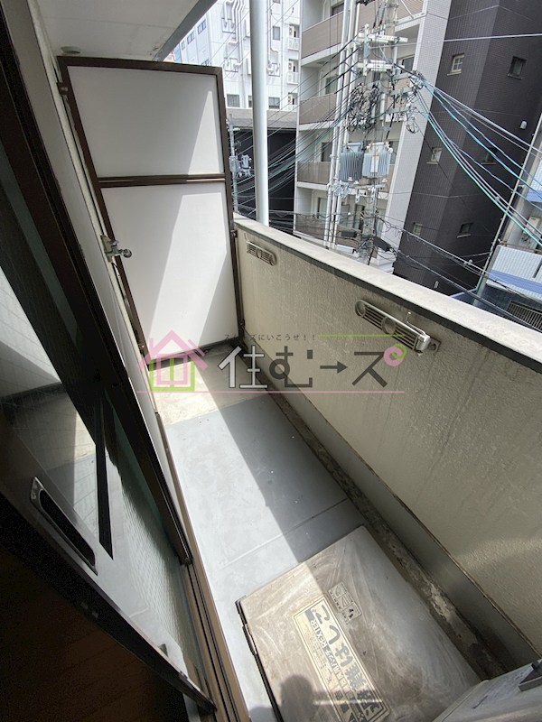 フレックス新大阪Ⅱ ベランダ