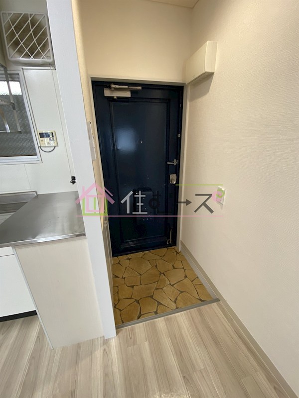 淡路マンション 玄関