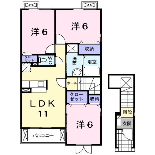 ミントリーフ 間取り
