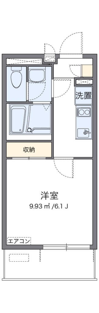 クレイノのぞみＢ 間取り
