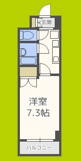 アルファ帝塚山 間取り