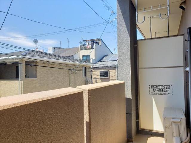 巽北ロイヤルマンション ベランダ