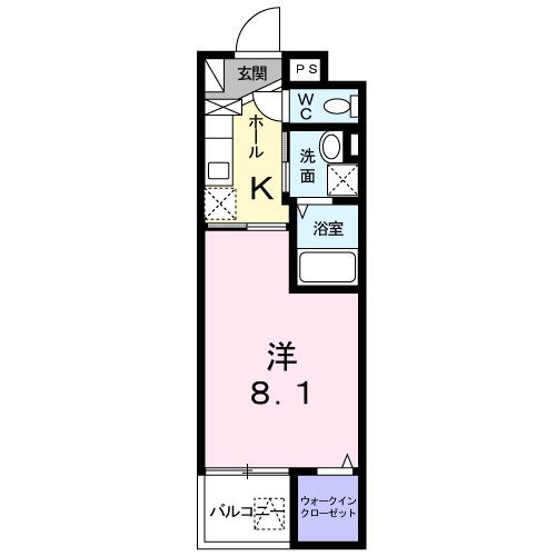 エクセレントⅢ藤田 間取り
