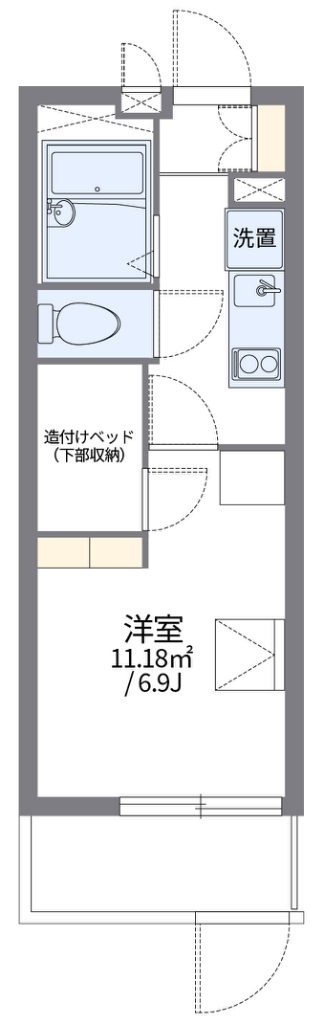 レオパレスジェントリーⅡ 間取り