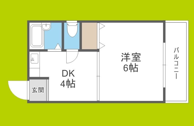 ハイツローズ 間取り