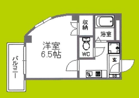 リュービックⅠ 間取り