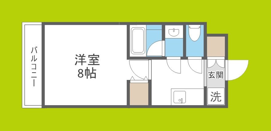 インプルーブ四天王寺 間取り