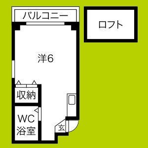 シティハイム南巽 間取り
