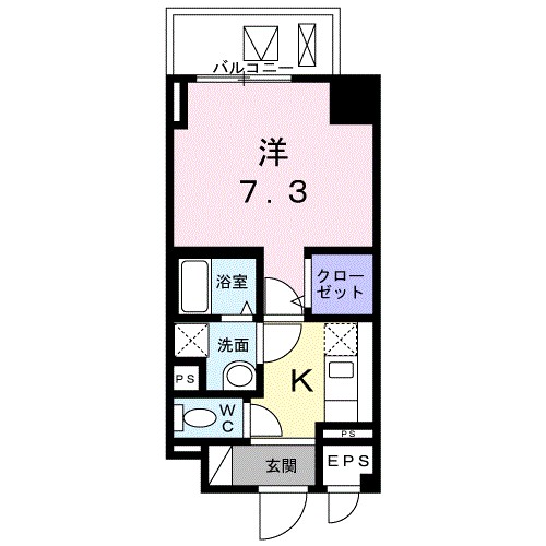 クリム岸里 間取り
