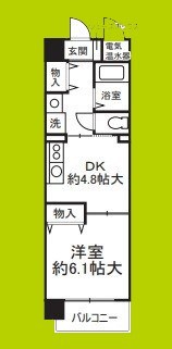 アフィニティ21 間取り