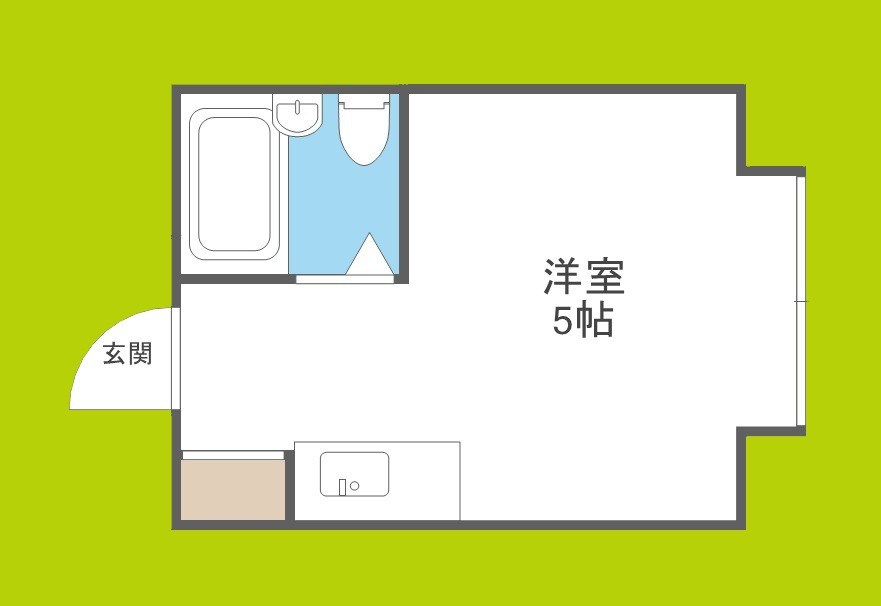 菅栄町レディースマンション 間取り