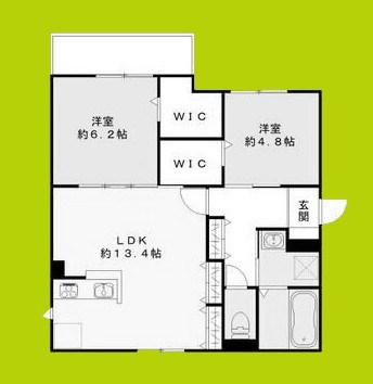 Lien Fort 間取り