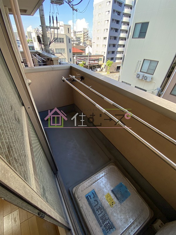 ラシーヌ天王寺町 ベランダ