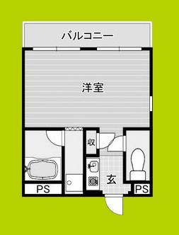 グロースコート平野 間取り