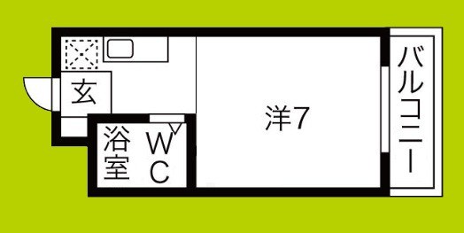シティホームズ針中野P2 間取り