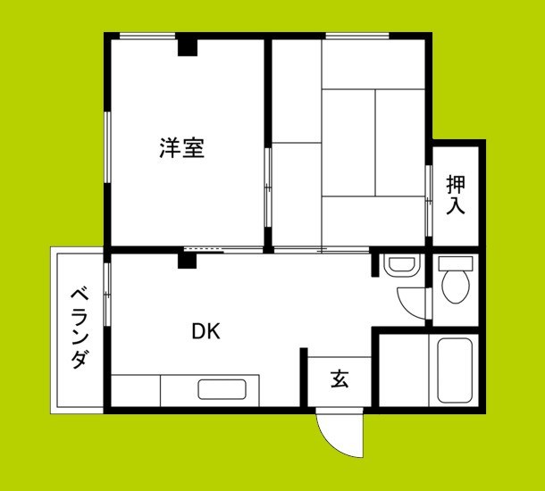 グランベガ平野南 間取り