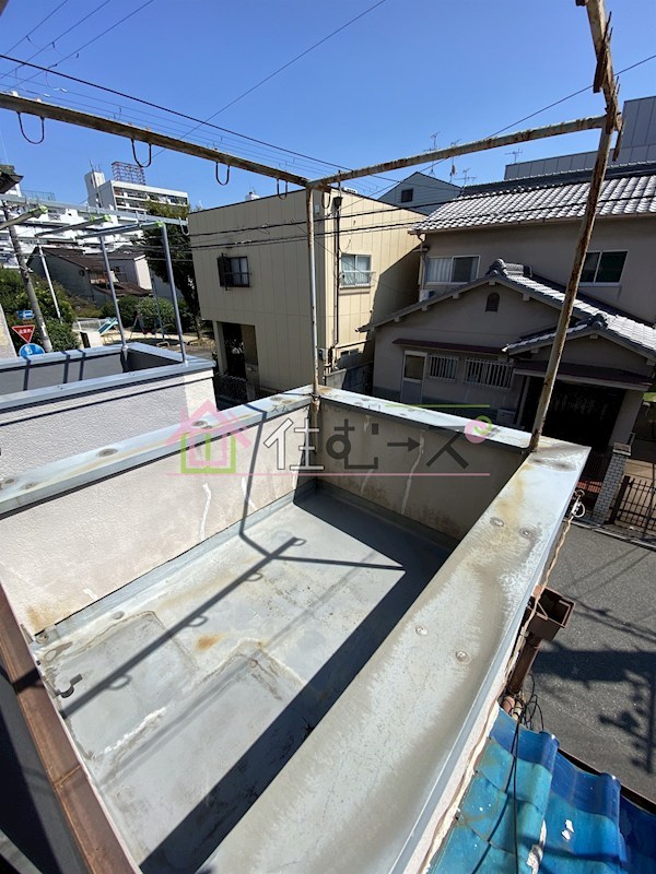 林文化住宅 ベランダ