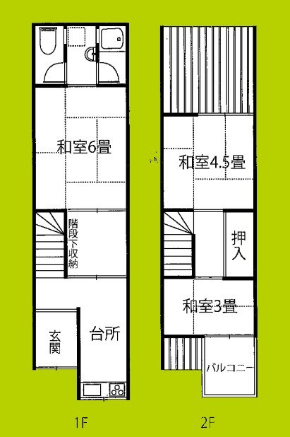 林文化住宅 間取り