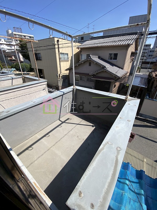 林文化住宅 ベランダ