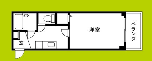 カーサ東住吉5 間取り