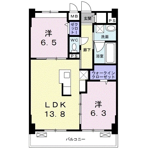 ミルト熊野 間取り
