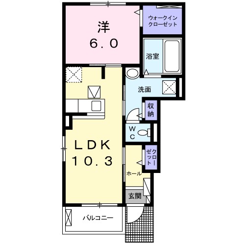 カーサ　プレフェリータ 間取り