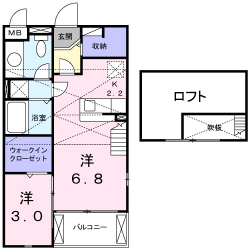ピープルコート３号館 間取り