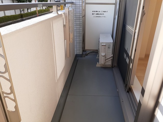 パークサイド宝塚 ベランダ