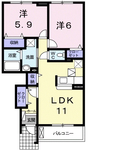 ベラ　ビスタ 間取り