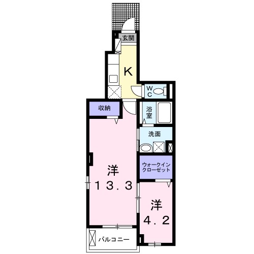 ザ　ネクストステージ　パートⅢ 間取り
