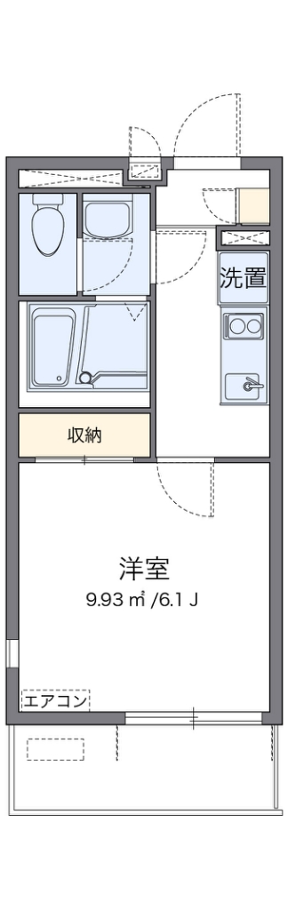 クレイノのぞみＢ 間取り