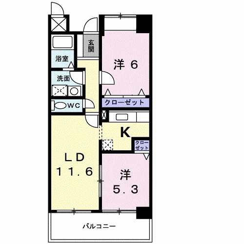 メルヴェイユ－山本 間取り