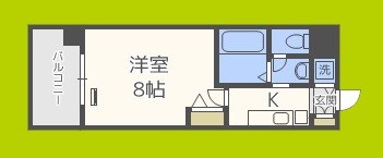リアンジェ難波 間取り
