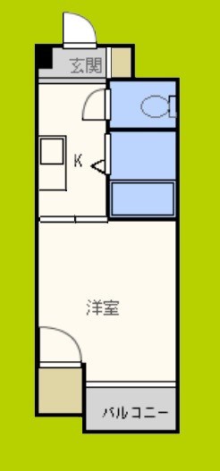 パークライフ住吉 間取り