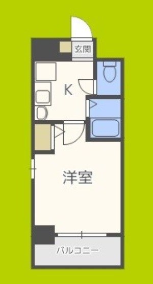 ラナップスクエア東天満 間取り