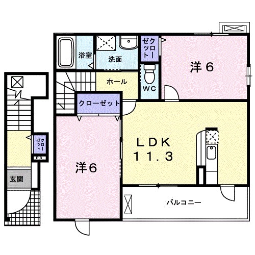 グランアイル 間取り