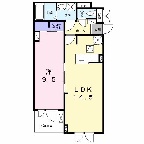ノーブルセピア　山本 間取り
