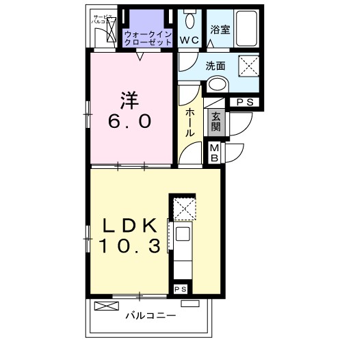 ロンガ　ヴィータ和泉Ⅱ 間取り