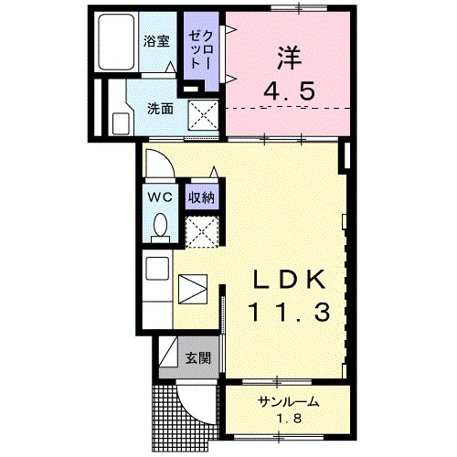カーサミーア二葉町 間取り