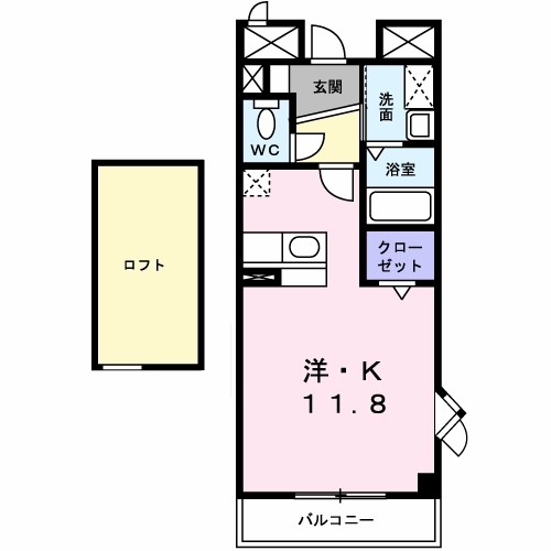 メゾン　ド　グラース　Ｎ 間取り