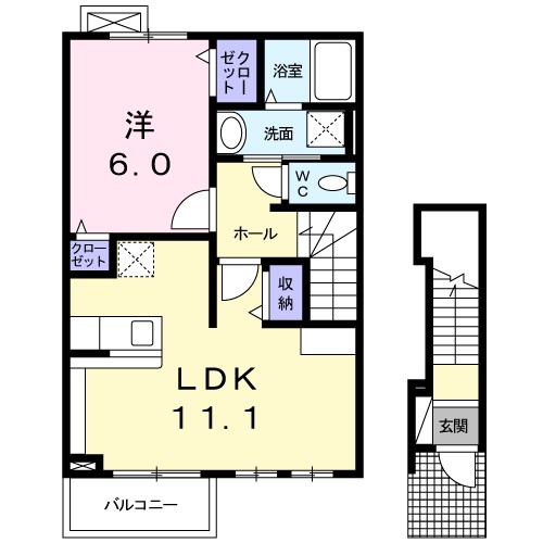 ミルト諸福 間取り