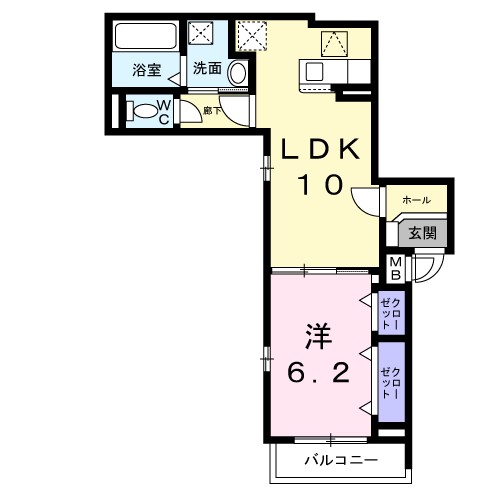 シャインⅡ 間取り