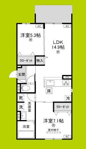 D-residence香里新町 間取り