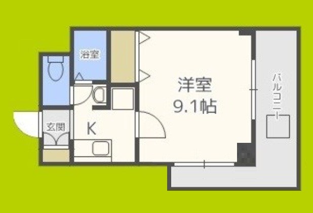 M'プラザ堀江南 間取り