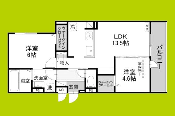 サザンフォート 間取り